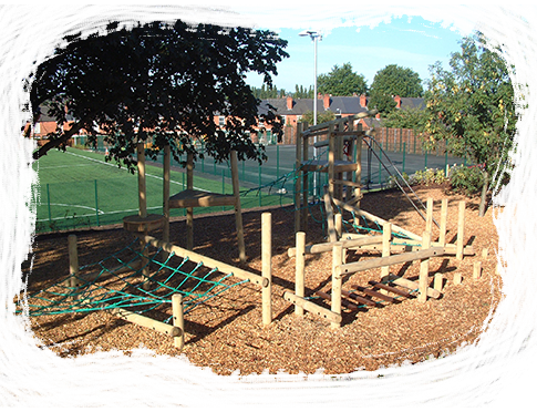 Outdoor Wooden Play Equipment