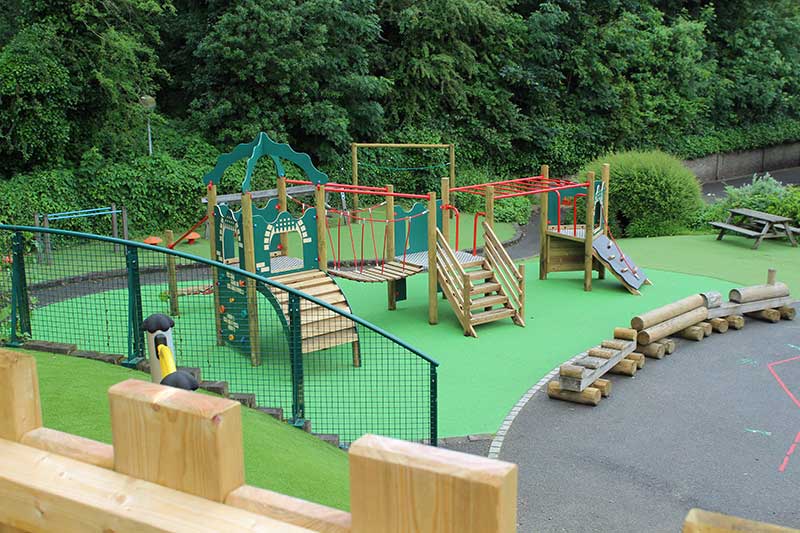 school play area