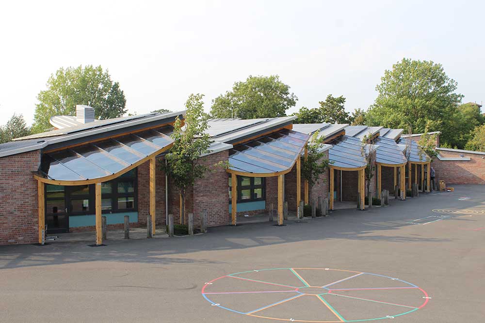 Bespoke School Canopies in a range of sizes - Setter Play