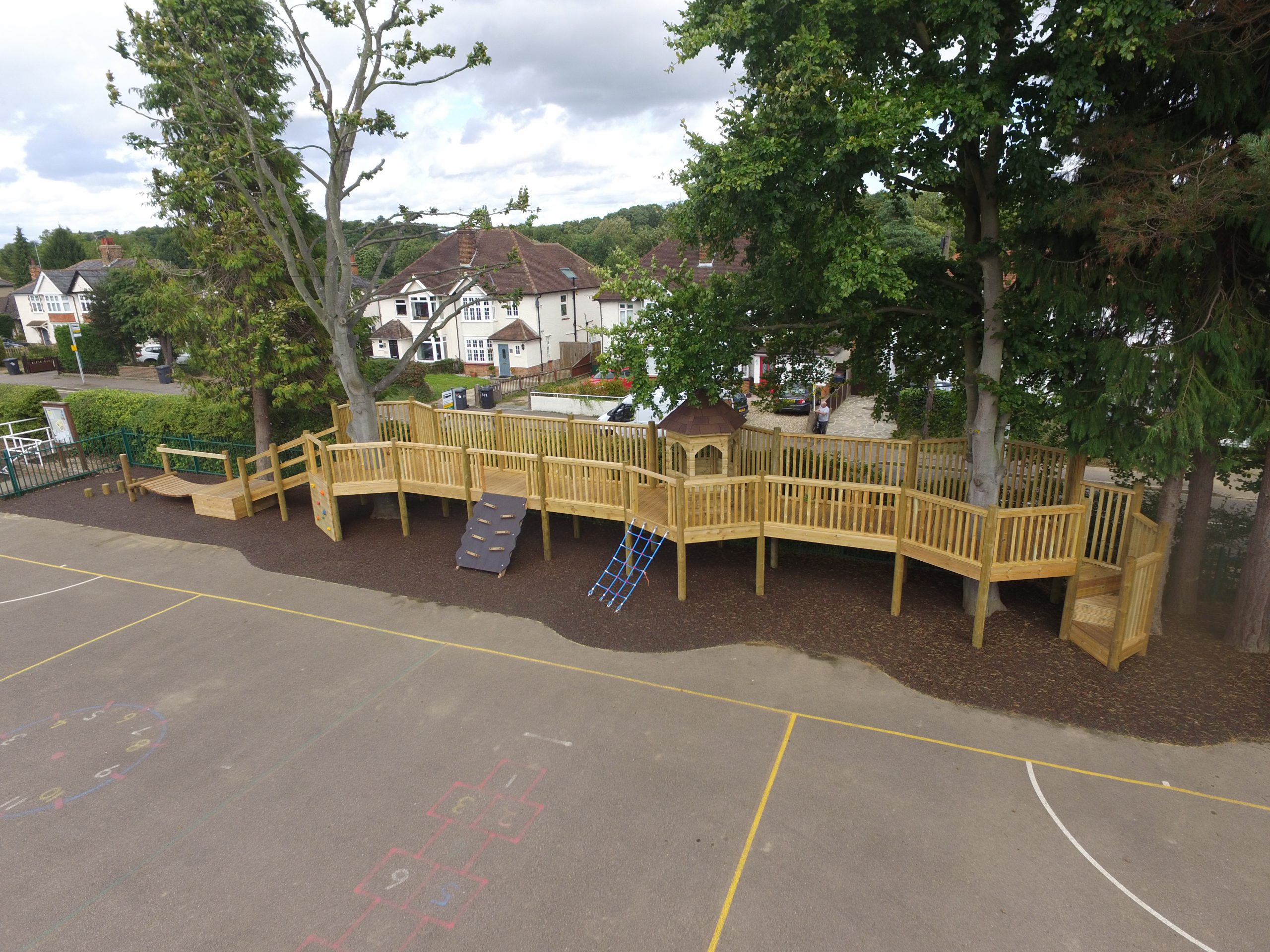 New Climbing Frame, St Josephs RC - Setter Play