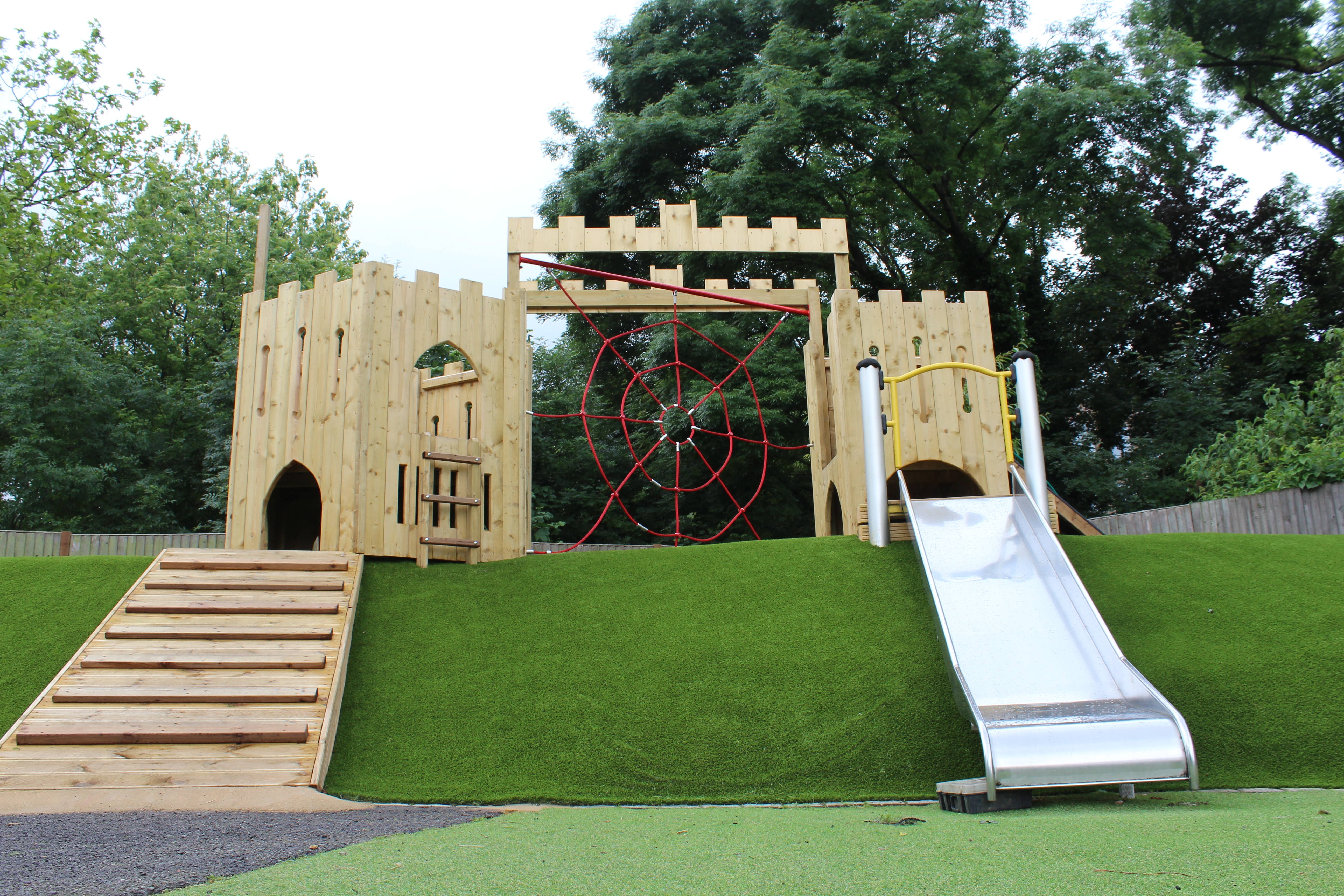 Huge Bespoke Timber Castle - Setter Play