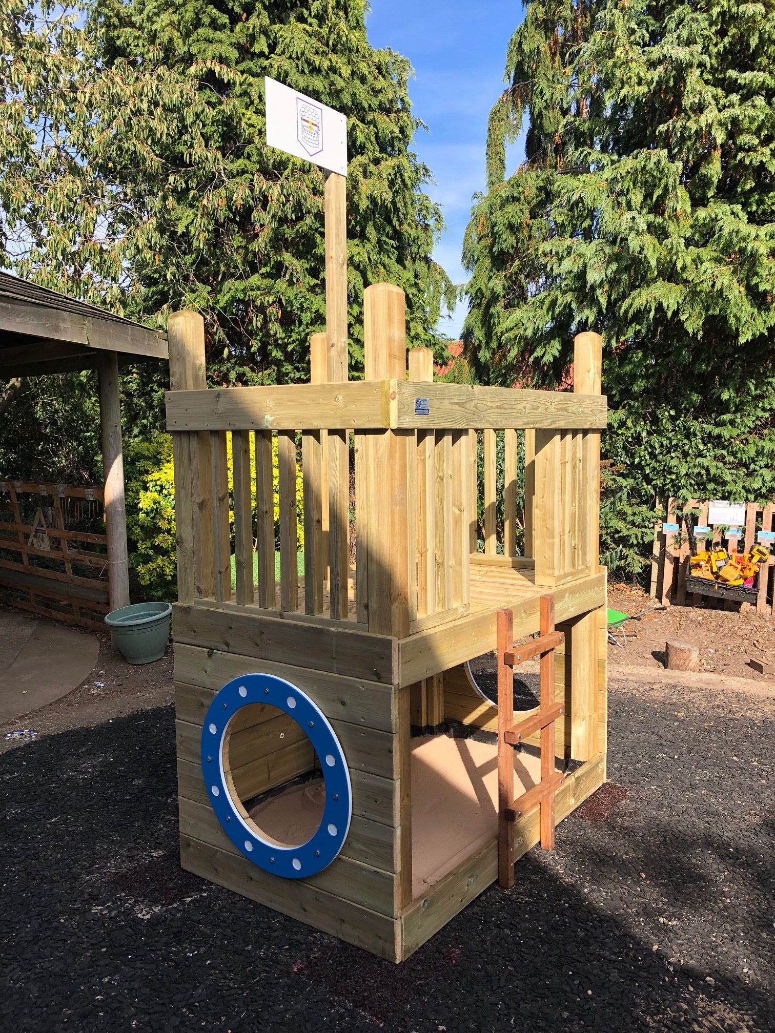 Bespoke Timber Climbing Frame - Setter Play