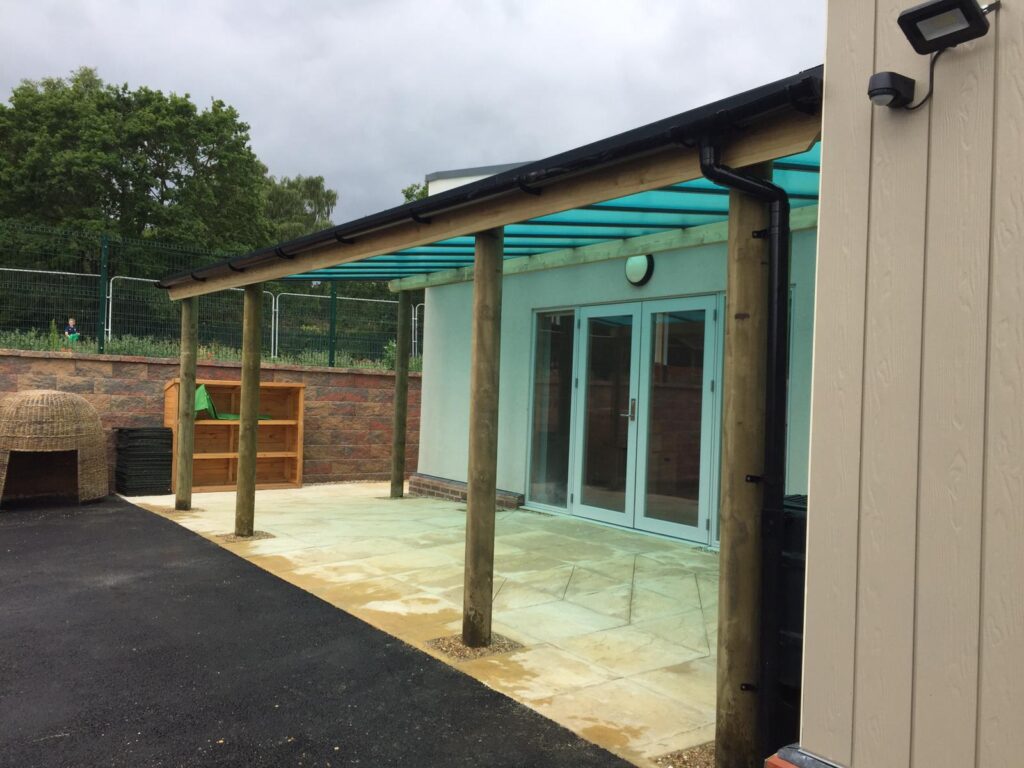 Sleek Monopitch Canopy - Setter Play