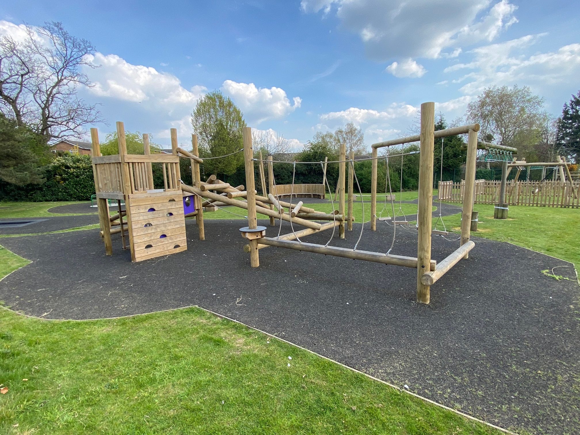 Childrens Outdoor Climbing Frame