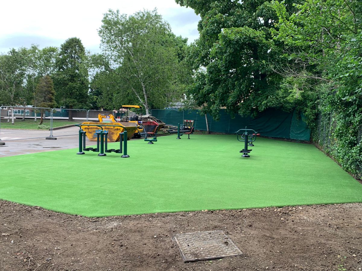 Outdoor Gym installed in Finchley, North London