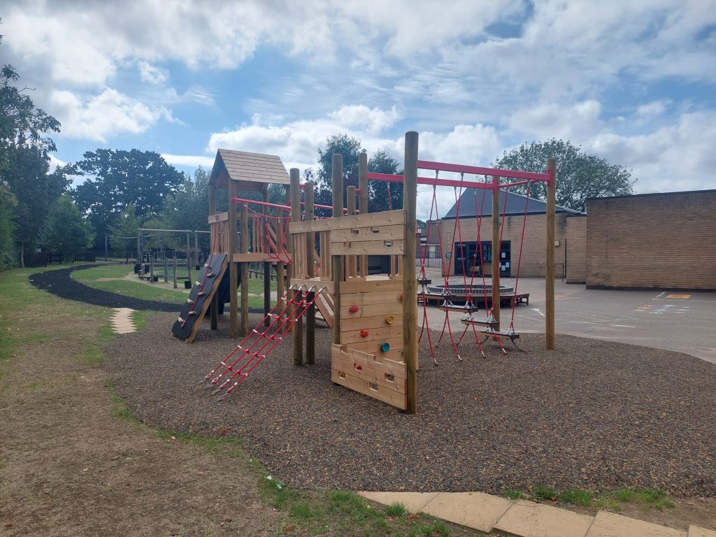 Climbing Frame install completed for an Infants School in