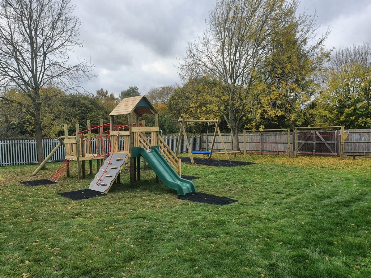 New Climbing Frame, Trail and Swing installed in Hertfordshire