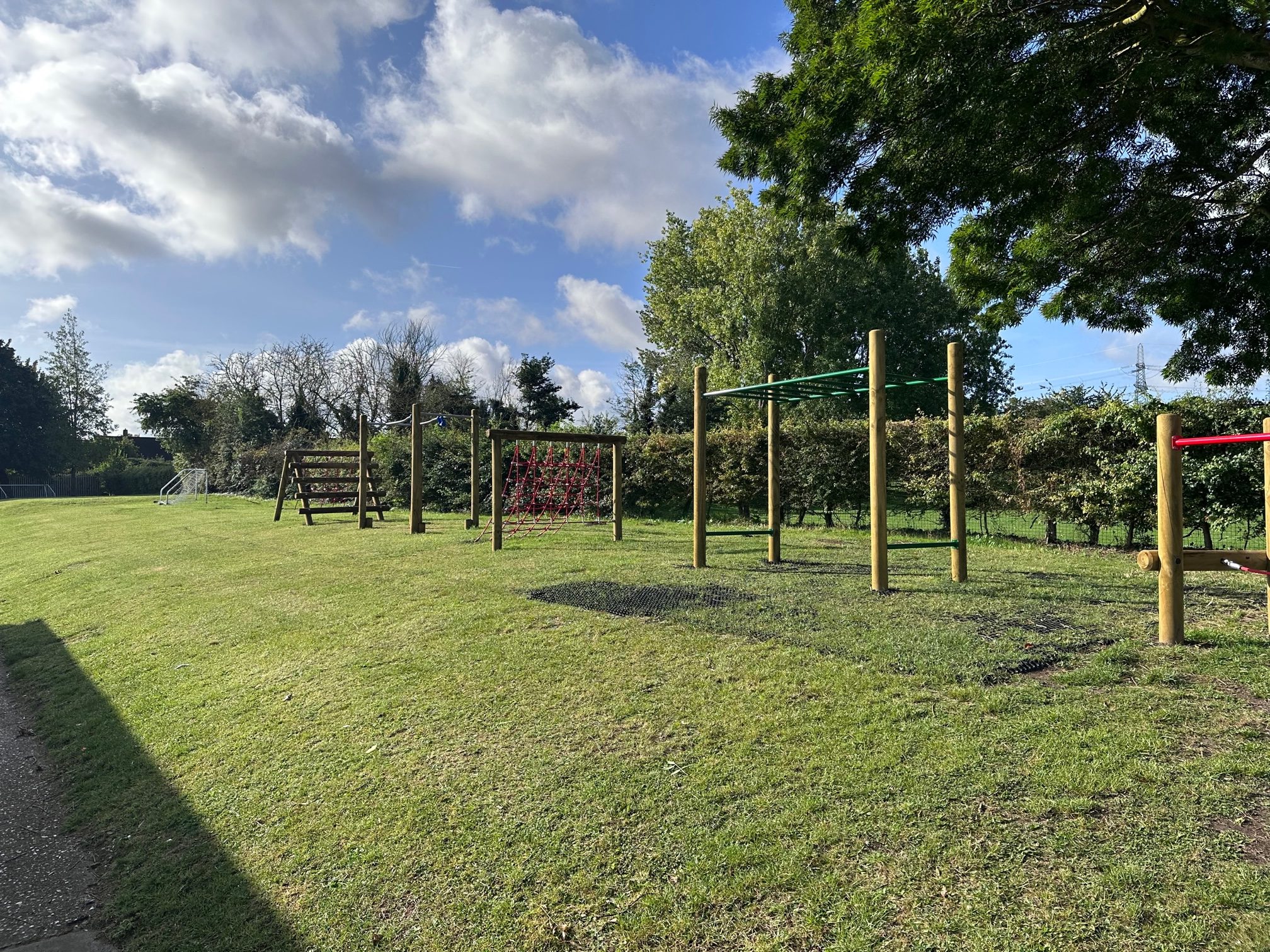 Adventure Trail and Climbing Walls completed in Hertfordshire