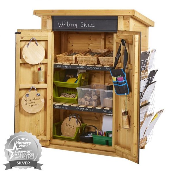 Blackboard Writing Shed