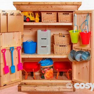 Changeable Shelving Shed