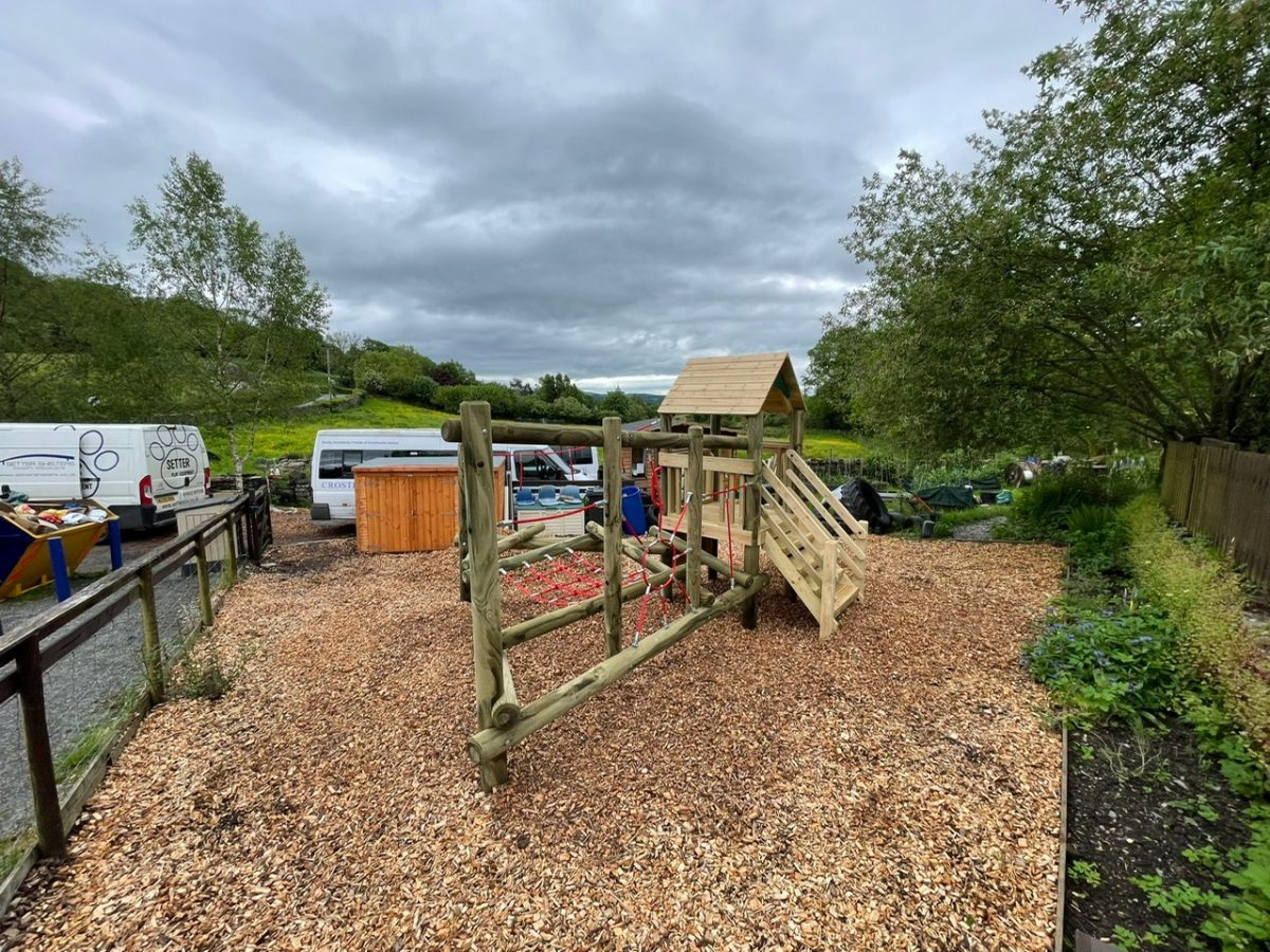 EYFS Climbing Frame, Water Play Area and Adventure Trail completed in