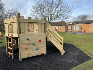 Castle Climber playground equipment Bedfordshire