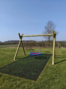 Playground Swing in Park Hertfordshire