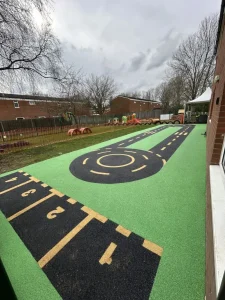 Nursery Roadway Tracks Playground Equipment