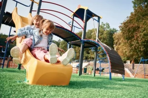School playtime for children