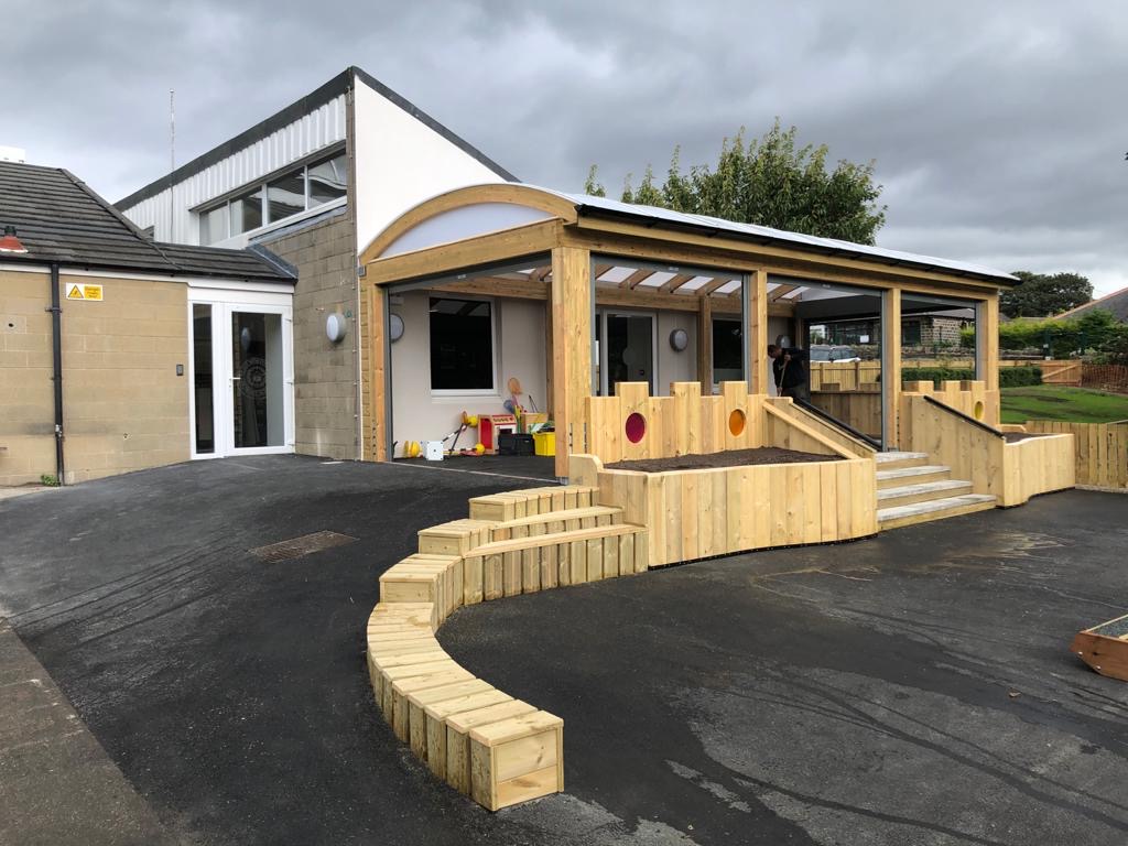 Roller-Shutter Canopy - Setter Play