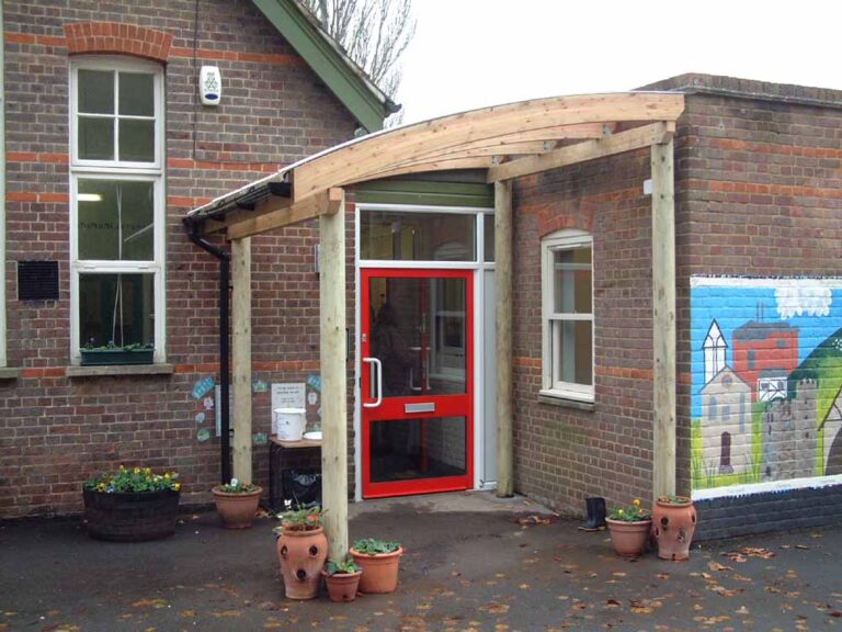 School Entrance Canopies from Setter Play Equipment
