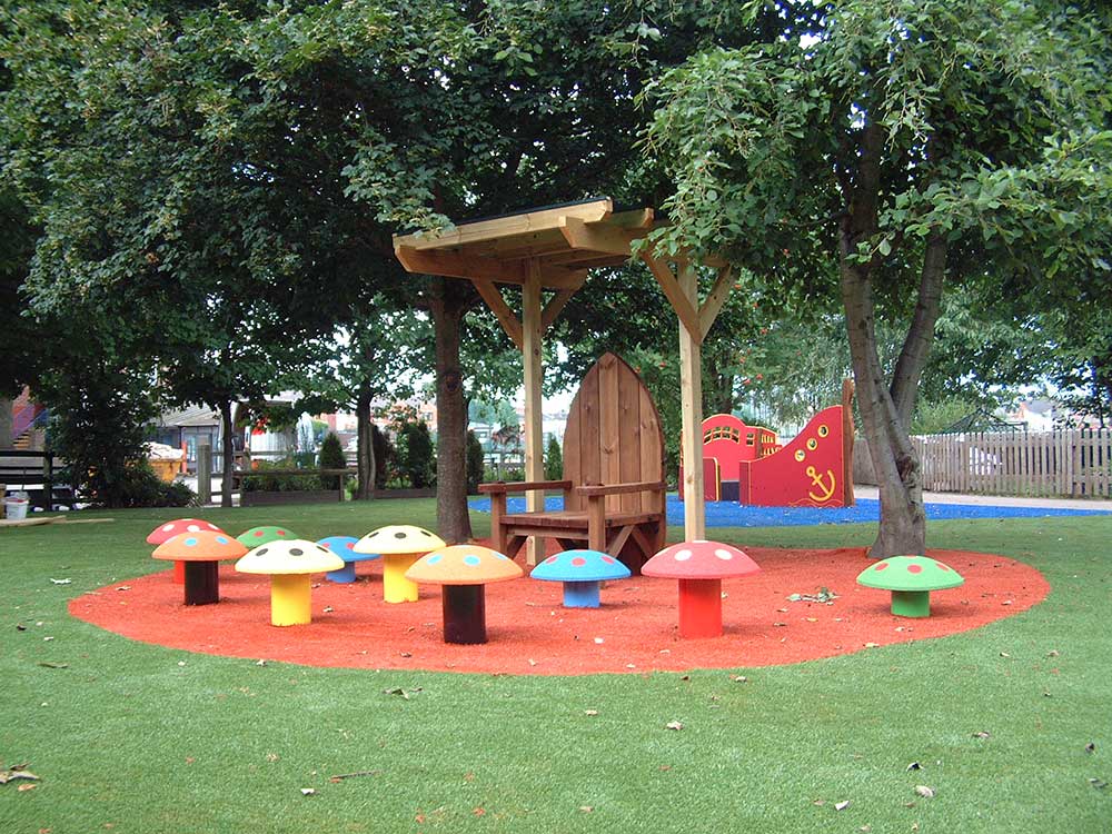 Mushroom Seats - Setter Play